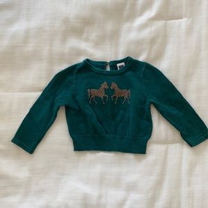 Janie and Jack Sweater 6-12 months